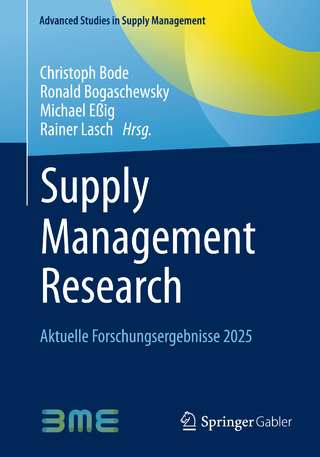 Buch „Supply Management Research 2025” erschienen