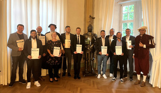 BME zeichnet Lehrgangsabsolventen im Schloss Montabaur aus