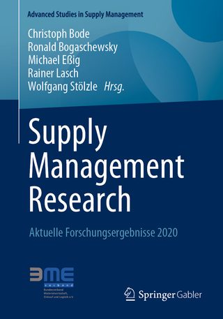Buch „Supply Management Research 2020“ erschienen
