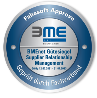 Gütesiegel „Supplier Relationship Management“: BME prämiert Fabasoft Approve