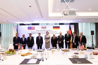 BME trifft malaysischen Wirtschaftsminister in Frankfurt