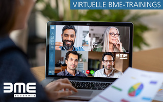 Neu: Virtuelle BME-Trainings – melden Sie sich jetzt an!