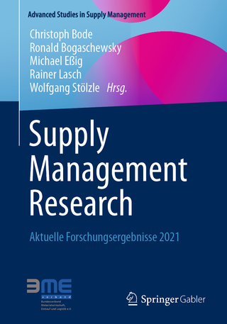 Buch „Supply Management Research 2021“ erschienen
