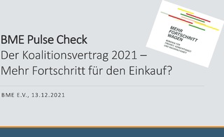 Platzhalter für BME-Umfrage Koalititionsvertrag