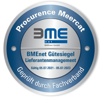 BMEnet-Gütesiegel „Lieferantenmanagement“: Meercat Software Suite ausgezeichnet