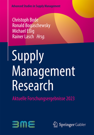 Buch „Supply Management Research 2023“ erschienen