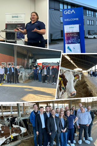 Praxisnahe Einblicke bei GEA Farm Technologies – BME Region Münster-Westfalen zu Gast