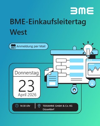 Einkaufsleitertag BME West bei TEEKANNE