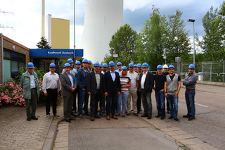 Rückblick zur Besichtigung des Kraftwerks der STEAG GmbH in Bexbach am 13.07.2016