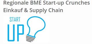 Fällt leider aus : BME Start-up Crunch Einkauf & Supply Chain am 07. Oktober 2021 um 17:00 Uhr in Hamburg