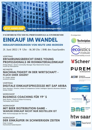 Einkauf im Wandel -  Fachforum für Young Professionals