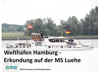 22.08.2022 Spannende Infos über den Welthafen Hamburg mit Kapitän i.R. Friedrich Niemeyer