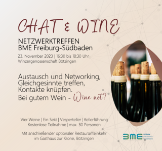 Veranstaltungstipp: 1. Netzwerktreffen BME Freiburg - Südbaden