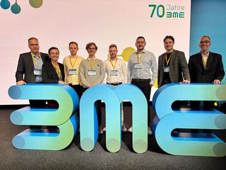 Studierende der Hochschule Niederrhein auf dem BME-Symposium 2024