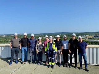 BME Saar beim Iqony HydroHub Fenne