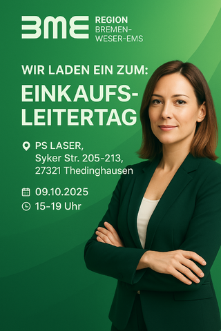 09.10.2025 Einkaufsleitertag bei PS Laser – KI trifft Einkauf