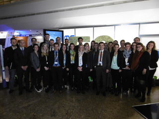 29 Studentinnen und Studenten der Hochschule Niederrhein besuchten das 50. BME-Symposium