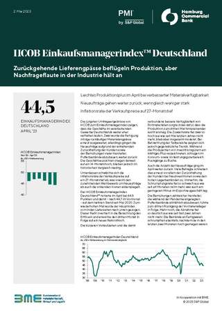 HCOB Einkaufsmanagerindex Deutschland (EMI) (Veröffentlichung E-Mail)