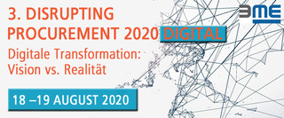 DISRUPTING PROCUREMENT DIGITAL / 18. – 19. August 2020